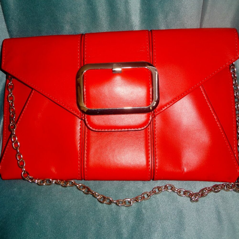 NWT Orange Banana Republic Shoulder/Clutch Bag